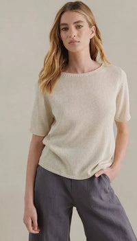 Little Lies - Summer Tee - Natural