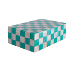 DWBH Homewares - Resin Card Box - Aqua