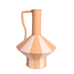 DWBH Homewares - Metal Funnel Vase -  Terracotta