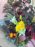 Flower Lady - Autumn Delight - Fresh Blooms + Card. PICK UP ONLY