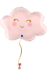 READY TO GO -  Inflated Character Balloon - Pink Cloud