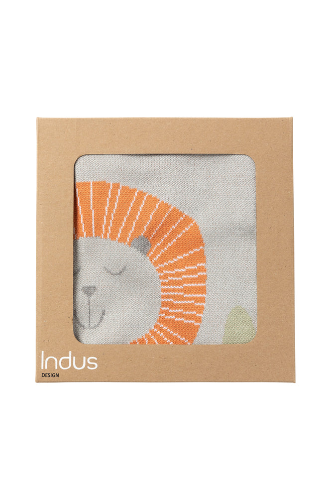 Behind The Trees - Indus Design - Jungle Buddies Baby Blanket - Baby Blanket under $80 - newborn gift - baby shower present