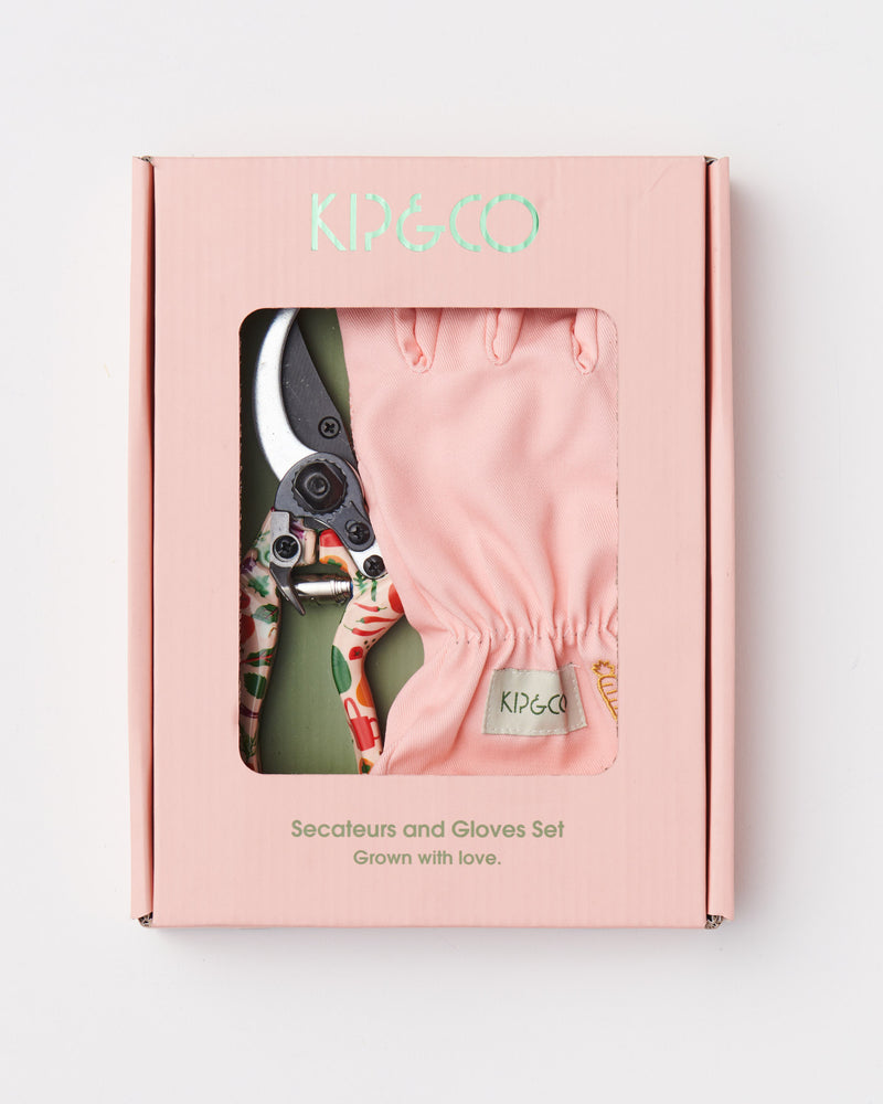 Kip & Co x Stephanie Alexander - Stephanie's Harvest Garden Secateurs and Gloves Set