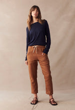 Little Lies - Luxe Linen Pants - Rust