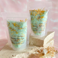 A Lil' Luxury- Bath Salt Soak- Luxury Day Spa (Green)