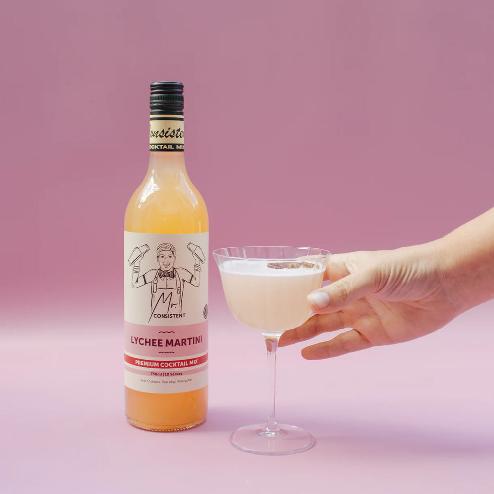 Mr. Consistent - LYCHEE MARTINI COCKTAIL MIXER  - 750ml