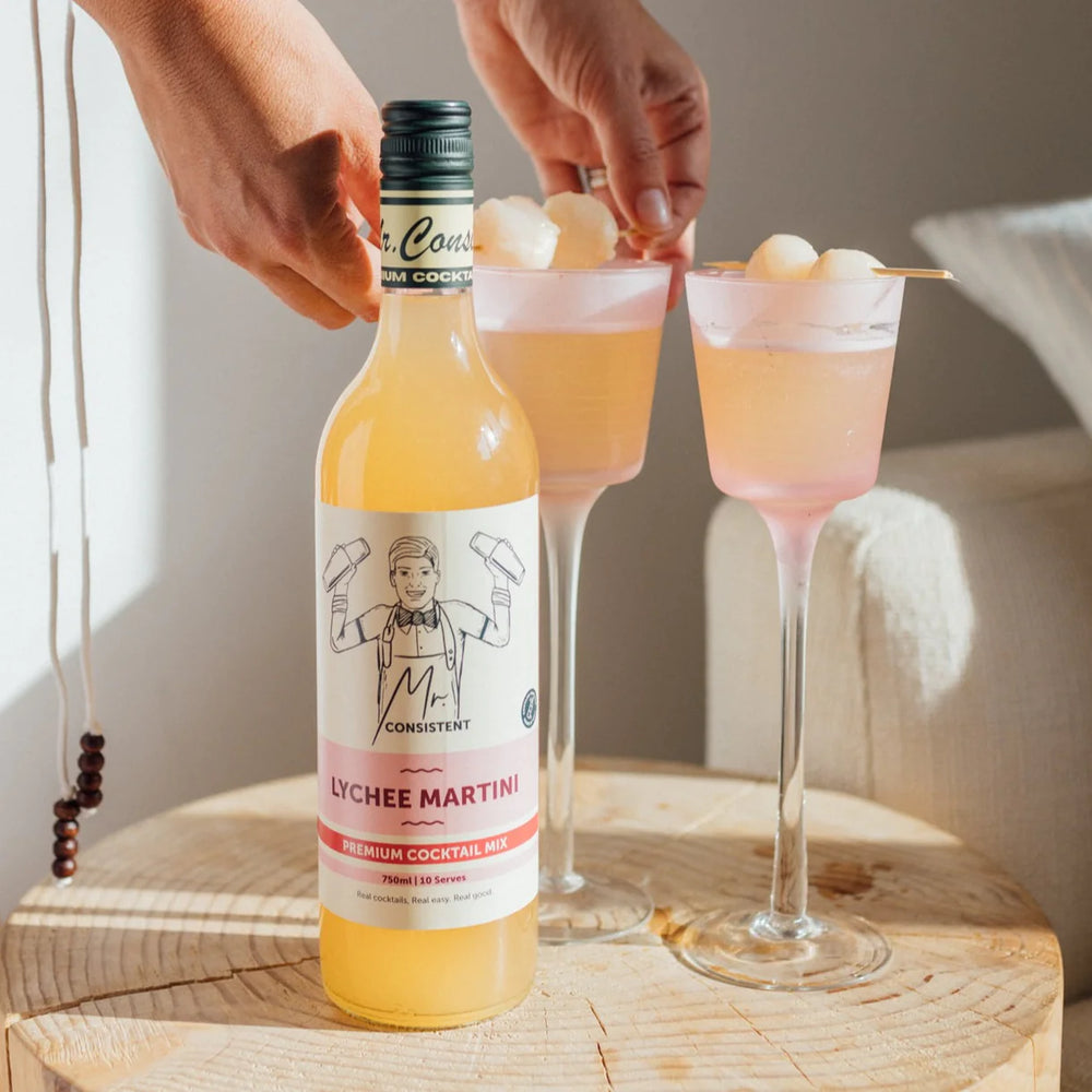 Mr. Consistent - LYCHEE MARTINI COCKTAIL MIXER  - 750ml