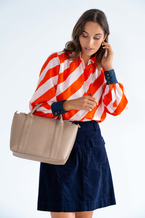 Behind The Trees - Elms + King - Messina Bag - Latte - work bag under $130 - Mothers Day present - 