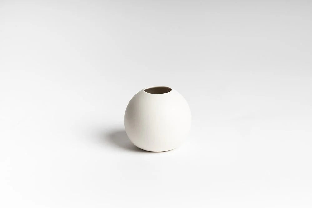 Ned Collections - Harmie Vase - Boban - White