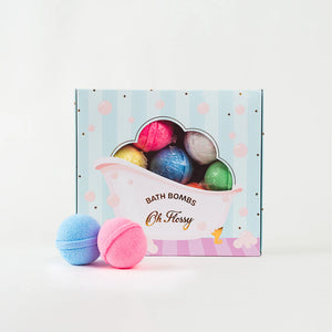 Behind The Trees - Oh Flossy - Kids Mini Bath Bombs - christmas gift for kids - stocking stuffer ideas for kids - santa stocking present ideas - best christmas gifts for kids under $25