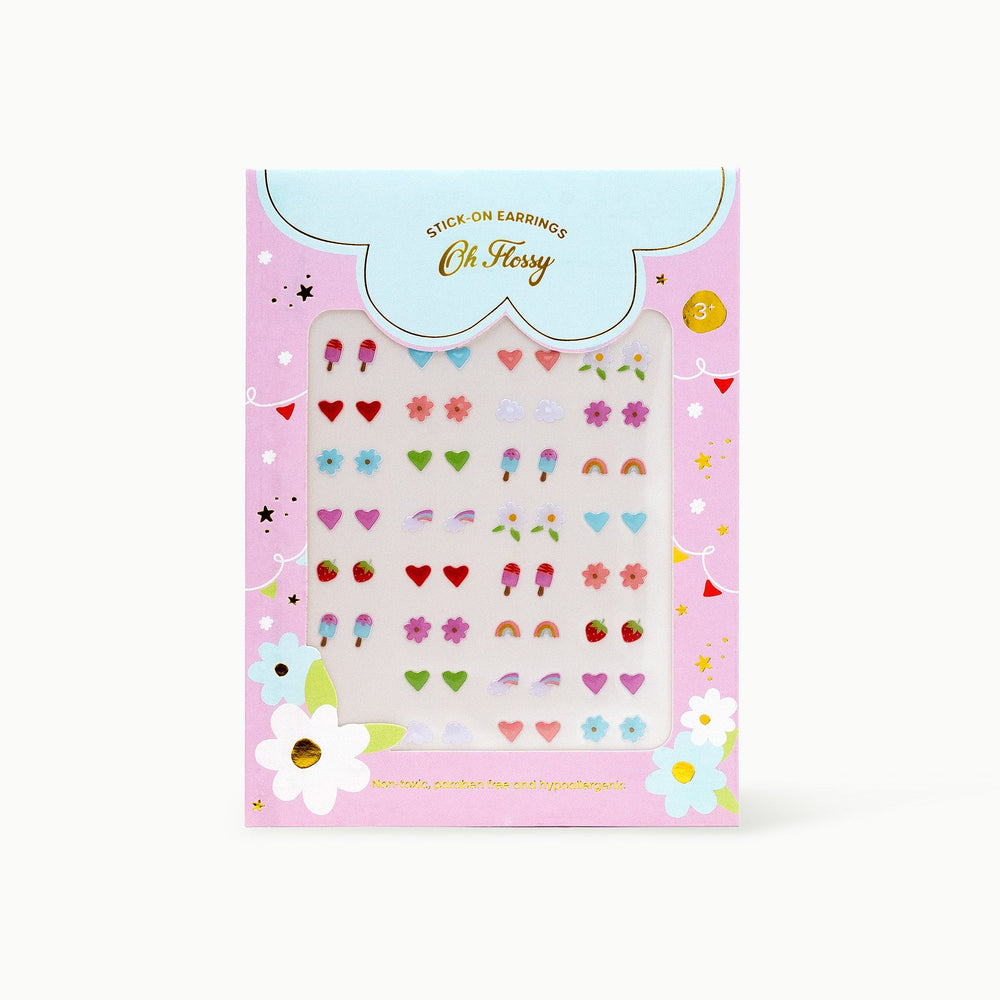 Oh Flossy - Kids Stick-On Earrings