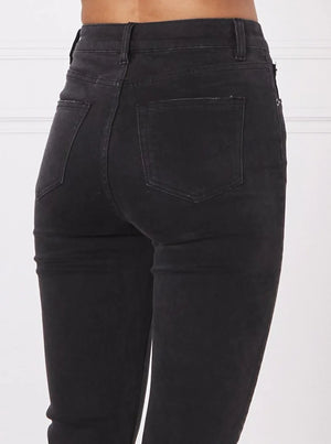 Monaco Jeans - Olivia Mom Jean -  Black