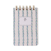 Behind The Trees - Designworks - Twin Wire Notepad - Wavy Blue