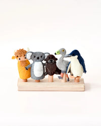 Tara Treasures - Finger Puppet Set - Australian Philip Island Animals