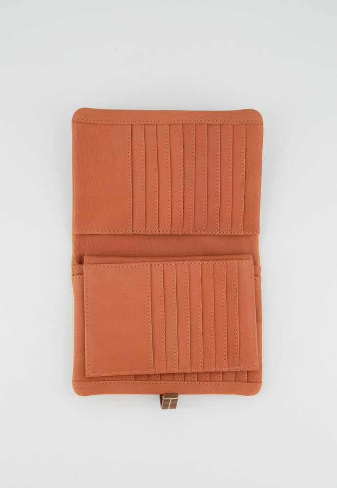 Behind The Trees - Nancybird - Bedford Wallet - Tan - Nancybird SS24 collection - leather wallet - ethical leather wallet&nbsp;