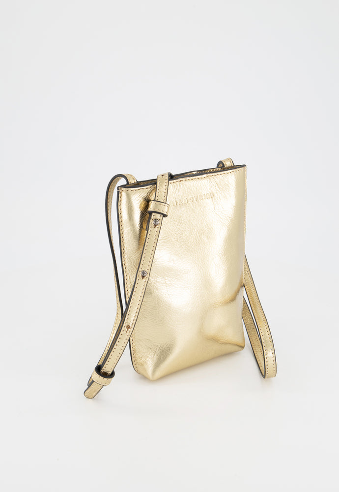 Behind The Trees - Nancybird - Louanne Puch - Gold - slow fashion - ethical leather handbag - high quality handbag under $150