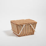 Behind The Trees - Sunnylife - Small Picnic Basket - Natural - Picnic Basket - Engagement present - wedding gift - christmas gift under $250