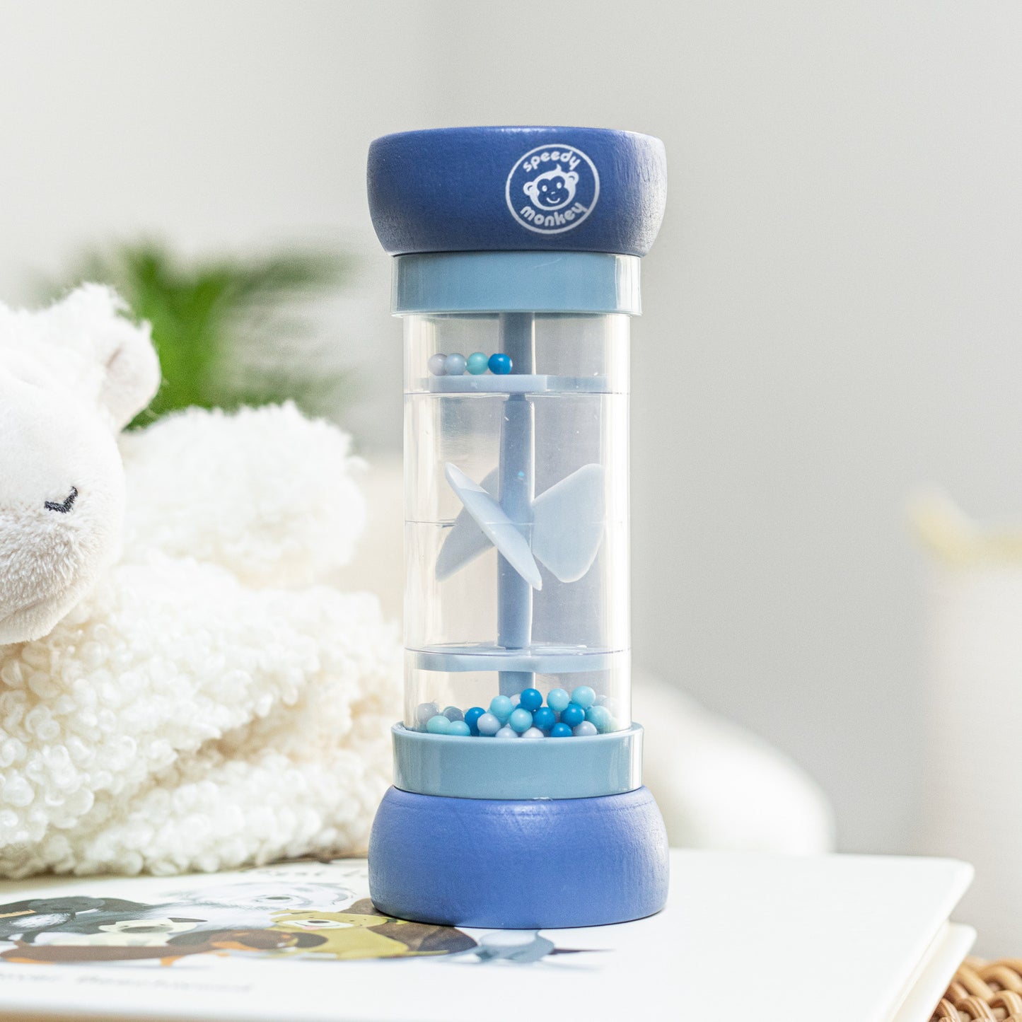 Behind The Trees - Five colorful blender bottles with gradient designs on a white background - Tiger Tribe - Beaded Raindrop - Assorted Colours