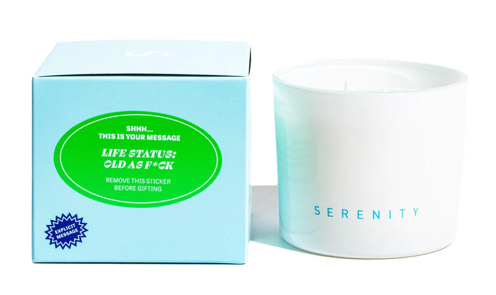 Behind The Trees - Serenity - Hidden Message Candle - Coconut Beach - candle under $20 - mothers day gift ideas - mothers day candle - great birthday gift under $20