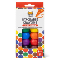 Tiger Tribe - Stackable Crayons - Retro Rainbow