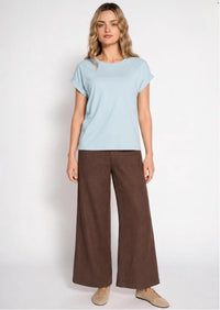 Little Lies - Rhodes Tee - Soft Blue