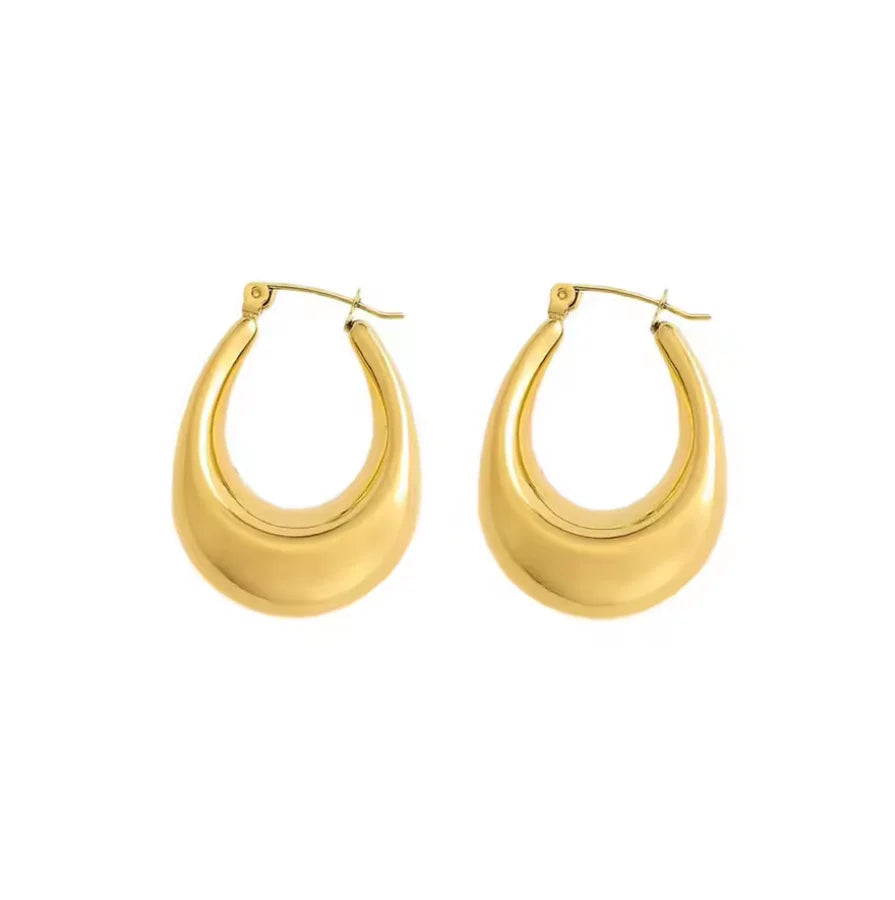 Sun Soul - Slone Earrings - Yellow Gold