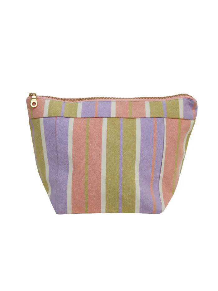 Mosey Me - Cosmetic Case - Miami Stripe