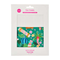Annabel Trends -Tea Towel - Cotton - Deck the Palms