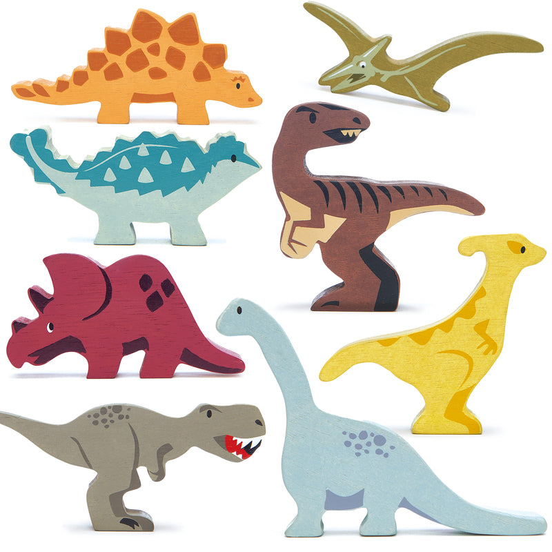 Tender Leaf Toys - Wooden Dinosaurs - Assorted