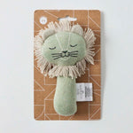 Behind The Trees - Nordic Kids - Rattle - Ollie Lion- baby rattle - newborn baby gift under $22 - baby shower present under $25