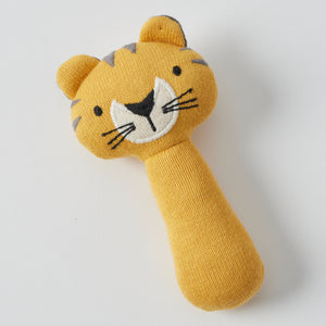 Behind The Trees - Nordic Kids - Rattle - Luca Tiger- baby rattle - newborn baby gift under $22 - baby shower present under $25