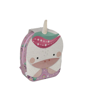 Behind The Trees -Sassi Recycled Mini Backpack - Sparkly The Unicorn - kinder backpack - school backpack - christmas presents for kids - school ready - kinder ready - backpack for kids under $55