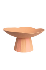 DWBH Homewares - Metal Platter on Stand - Terracotta