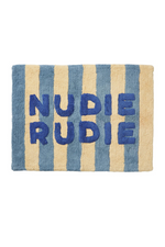 Sage & Clare - Nudie Rudie Bath Mat - Ira - Blue Jean