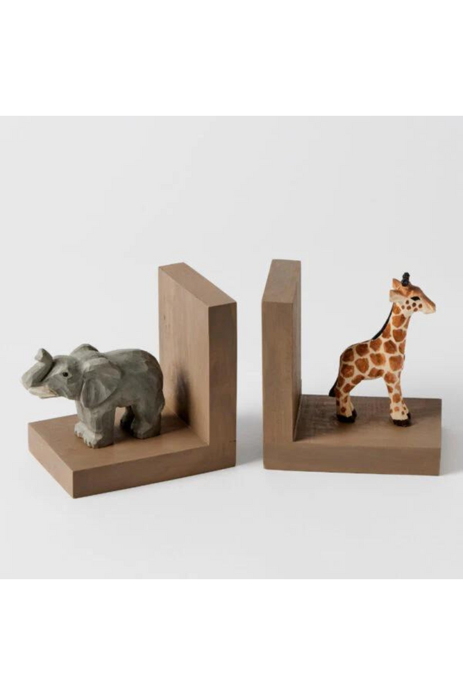 Nordic Kids - Bookends - Set of 2 - Safari