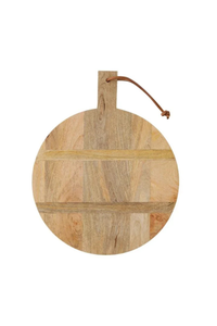 Farmers Round Wood Serving Board 40x50cm