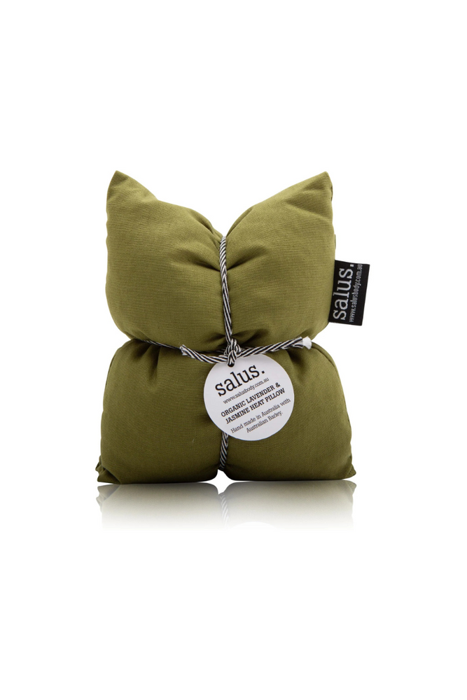 Salus - Heat Pillow - Organic Lavender & Jasmine - Moss