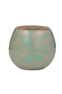 Myoma Glass Candle - Pink/blue