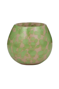 Myoma Glass Candle - Pink/Green