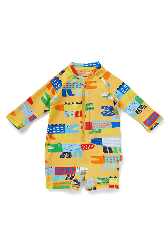 Halcyon Nights -Long Sleeve Rash Suit - Chomp