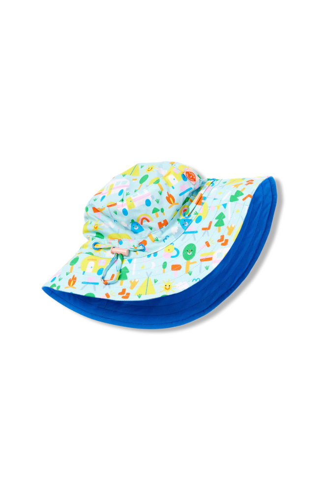 Halcyon Nights - Sun Hat - Happy Camper