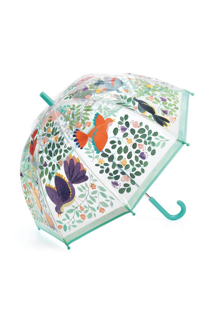 Djeco - PVC Child Umbrella - Flower and Birds