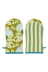Kirra Cotton Oven Glove -Olive