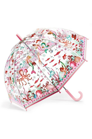 Djeco - PVC Child Umbrella - Mermaid