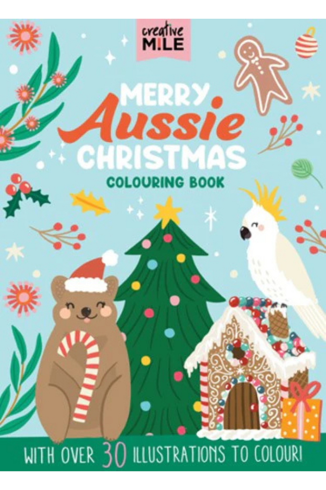 Merry Aussie Christmas Colouring Book