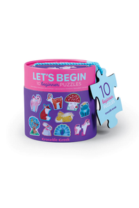 Crocodile Creek - Let's Begin Puzzle 2 pc - Unicorn