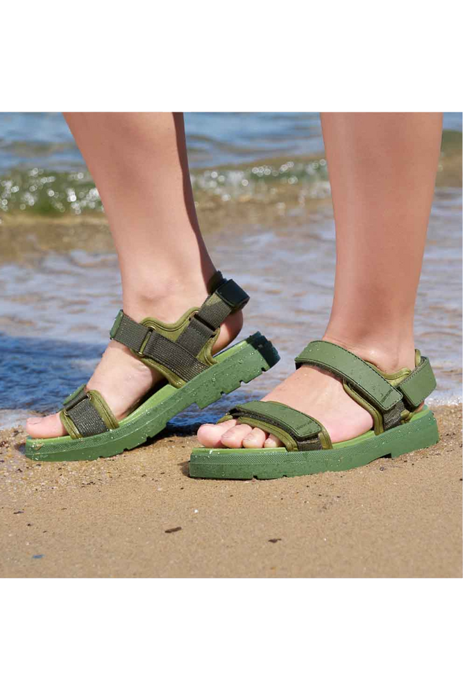 Merry People - Lochie Sandal - Bright Olive