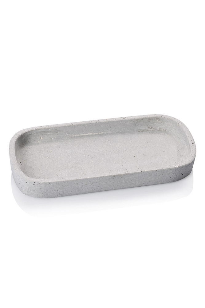 Huxter - Rectangle Tray - Pale Grey