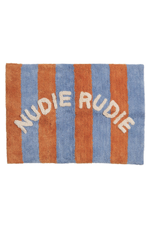 Sage & Clare - Nudie Rudie Bath Mat - Zelia - Blue Jay-Behind The Trees