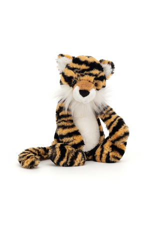 Behind The Trees - Jellycat - Bashful Tiger - Medium - Tiger - Orange- Baby's first toy - newborn baby gift - soft plush tiger toy